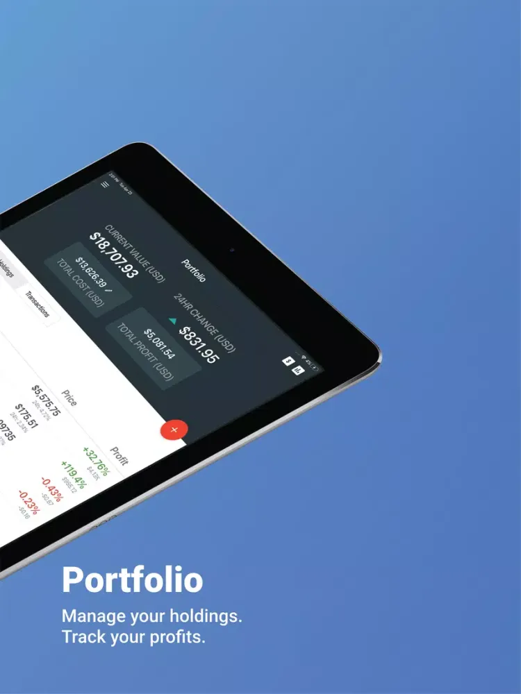 Скриншоты Coins Live: Crypto Market Cap iPad 