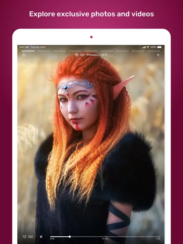 Capturas de pantalla de CosplayMe: Discover Cosplay iPad 