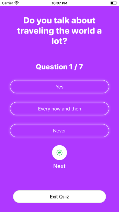Capturas de pantalla de Love Test: Couples Tester Quiz