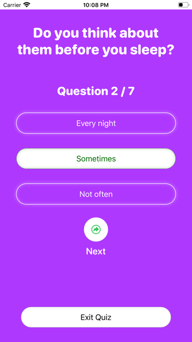 Capturas de pantalla de Love Test: Couples Tester Quiz