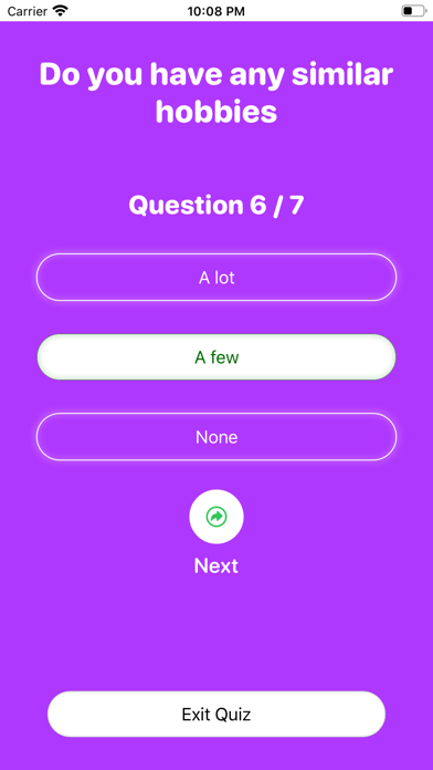 Capturas de pantalla de Love Test: Couples Tester Quiz