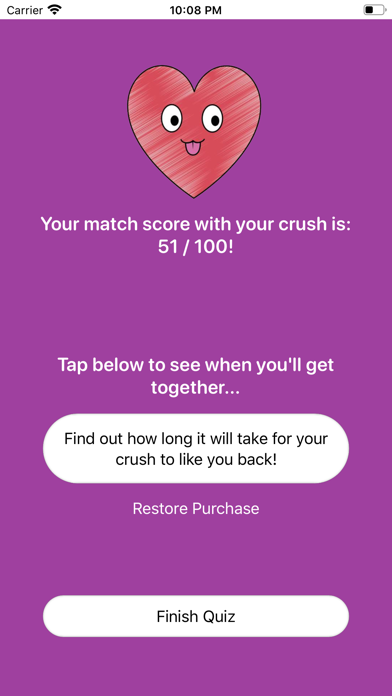 Capturas de pantalla de Love Test: Couples Tester Quiz