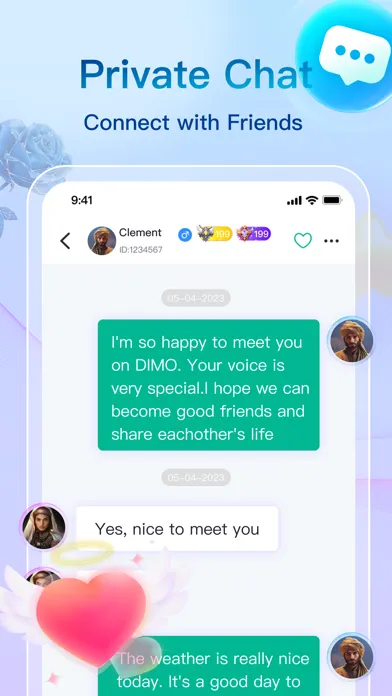 Dimo - Voice Chat Room 스크린샷