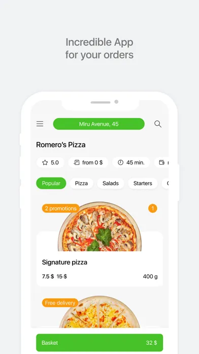 Romero's Pizza スクリーンショット