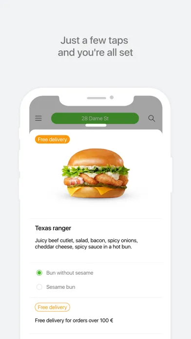 Jack's Burgers Demo应用截图