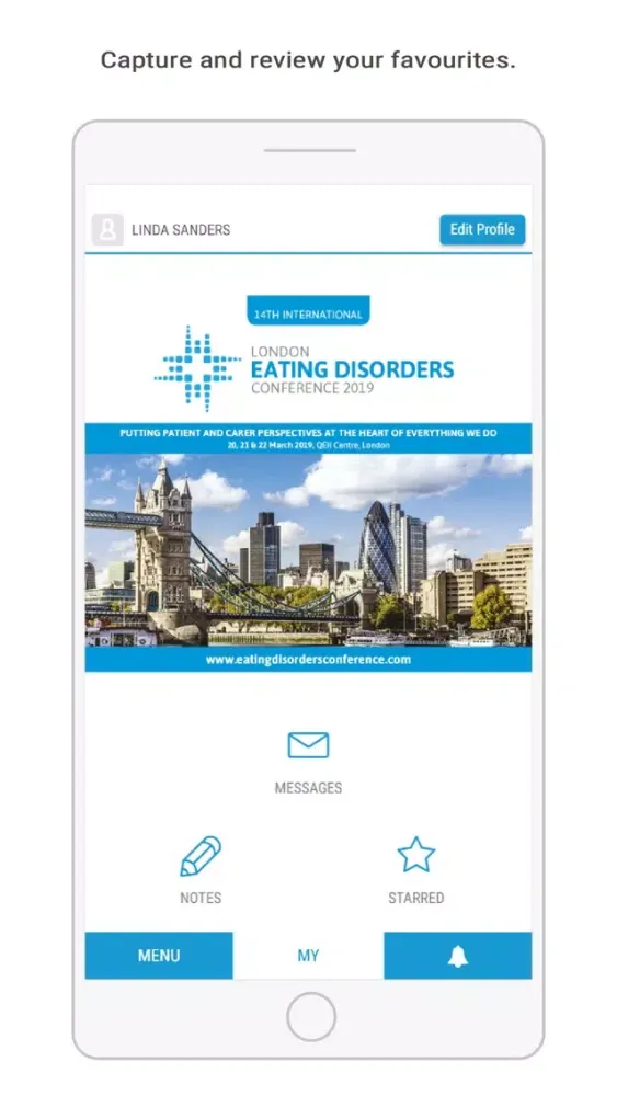 London Eating Disorders 2019 スクリーンショット