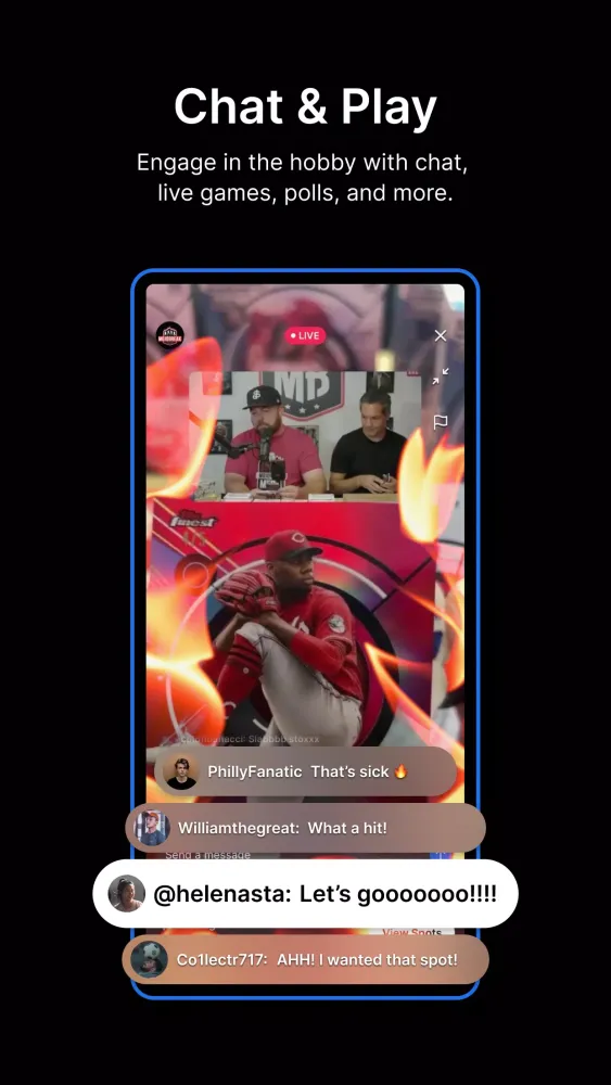 Fanatics Live: Break Your Way Screenshots