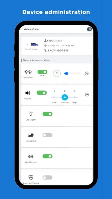 Fleetly Telematics 스크린샷