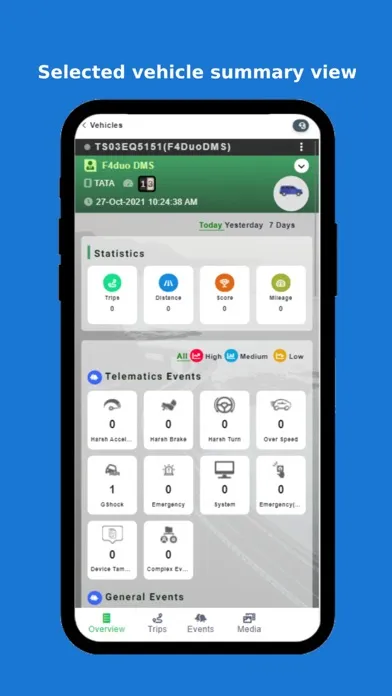 Fleetly Telematics 스크린샷