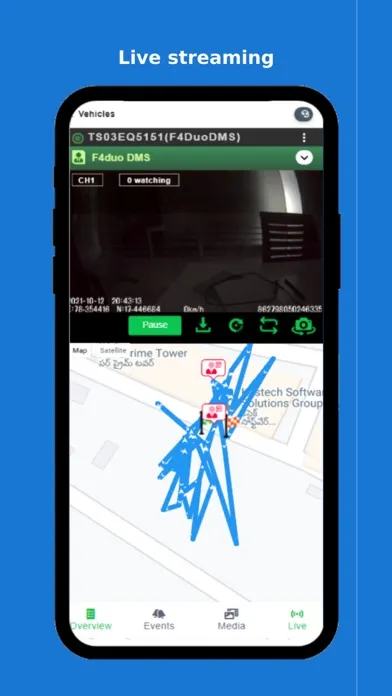 Fleetly Telematics 스크린샷