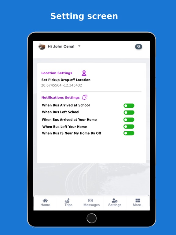 Fleetly STS -Driver App iPad 應用截圖