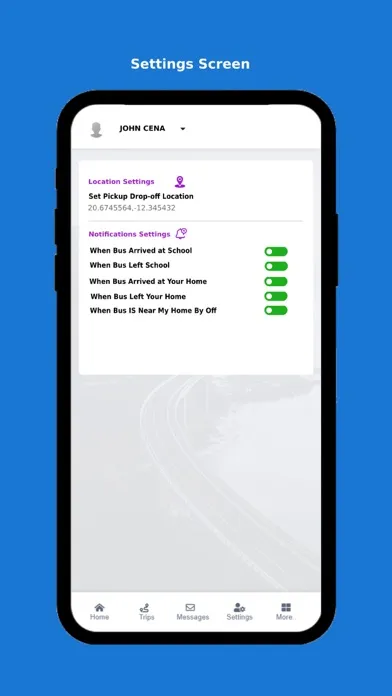 Tangkapan layar Fleetly STS -Driver App