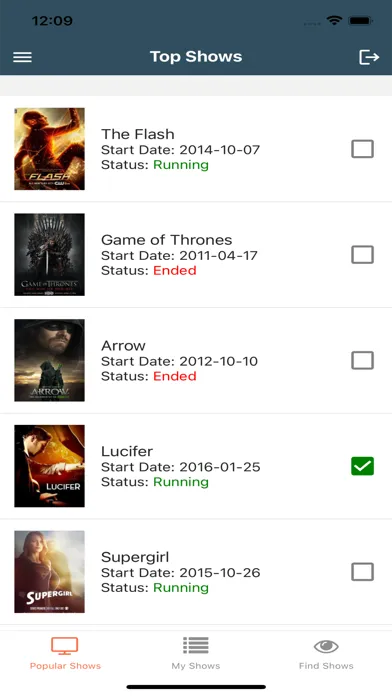 صور LineUp - Track Your Shows