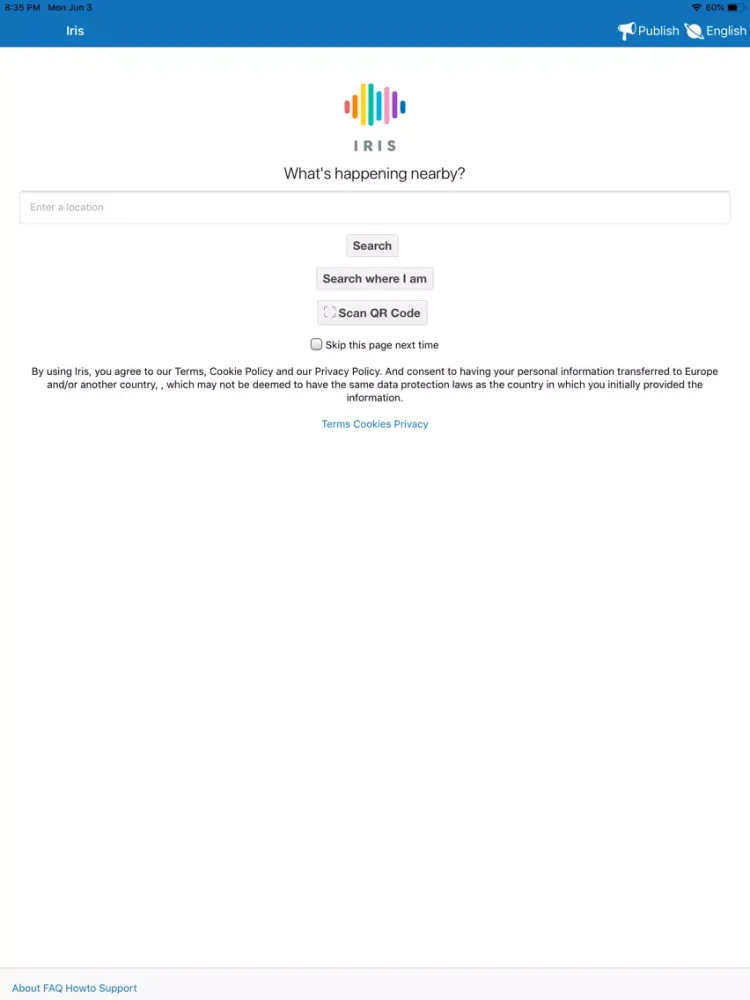 Iris Live iPad 應用截圖