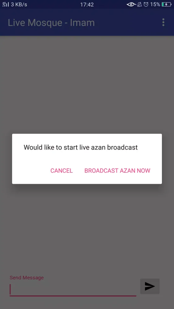 Live Mosque -Imam (admin) Screenshots