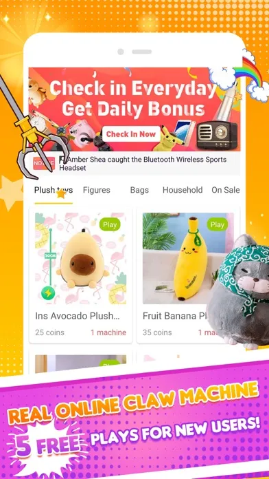 Claw Prize-Real Claw Machines سکرین شاٹس