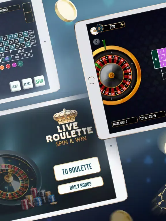 Live Roulette: Spin & Win iPad  Screenshots