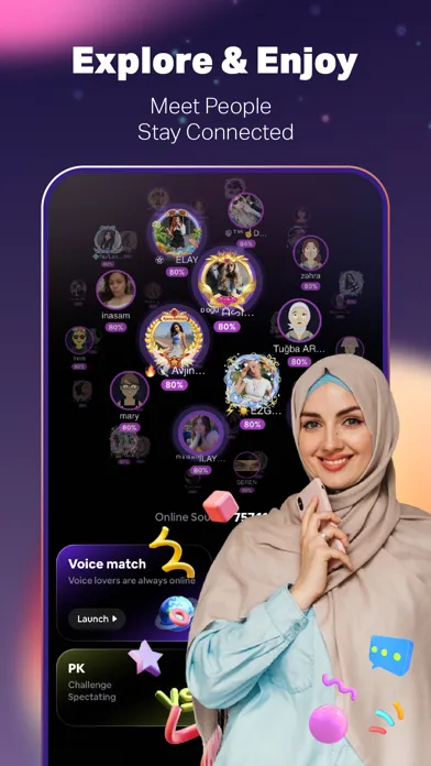 SoulChill - Voice Chat & Party Ekran Görüntüleri