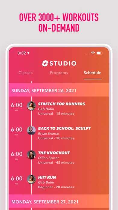 Captures d'écran de STUDIO: At Home Workouts