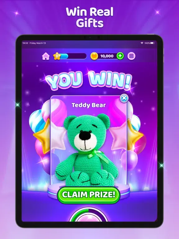 Capturas de pantalla de Swoopy: Play Real Claw Machine iPad 