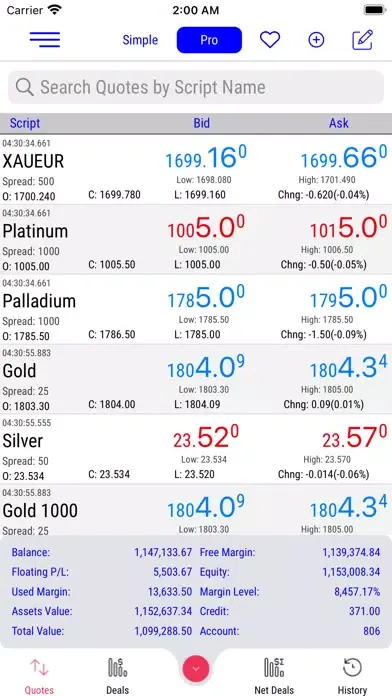 TradeX Trader স্ক্রিনশট