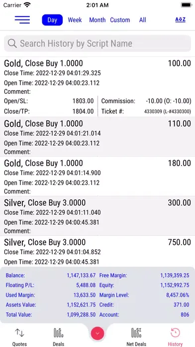 TradeX Trader স্ক্রিনশট
