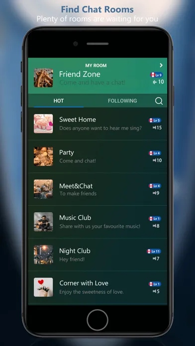 Hala Voice Chat Room, Dominoes Screenshots