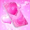 Pink Hearts Live Wallpaper