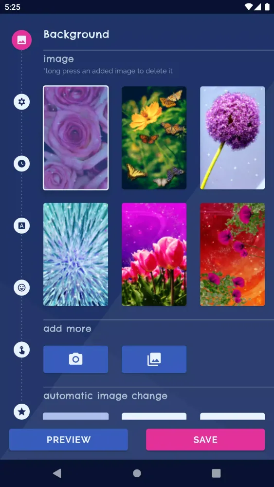 Live Wallpapers with sounds应用截图