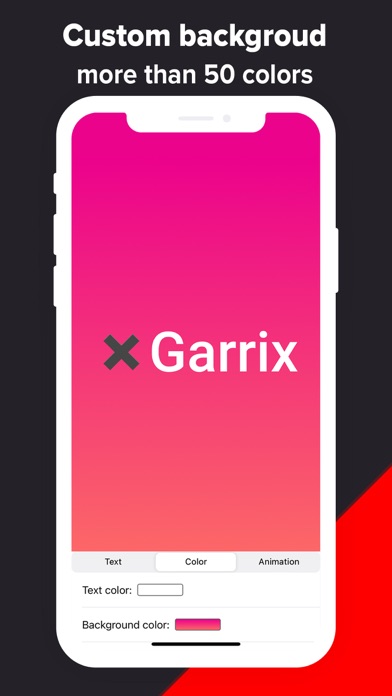 Live text - Text flasher Screenshots