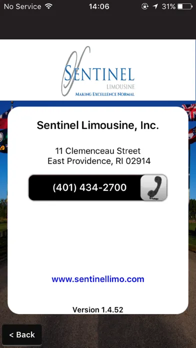 Sentinel Limo Screenshots