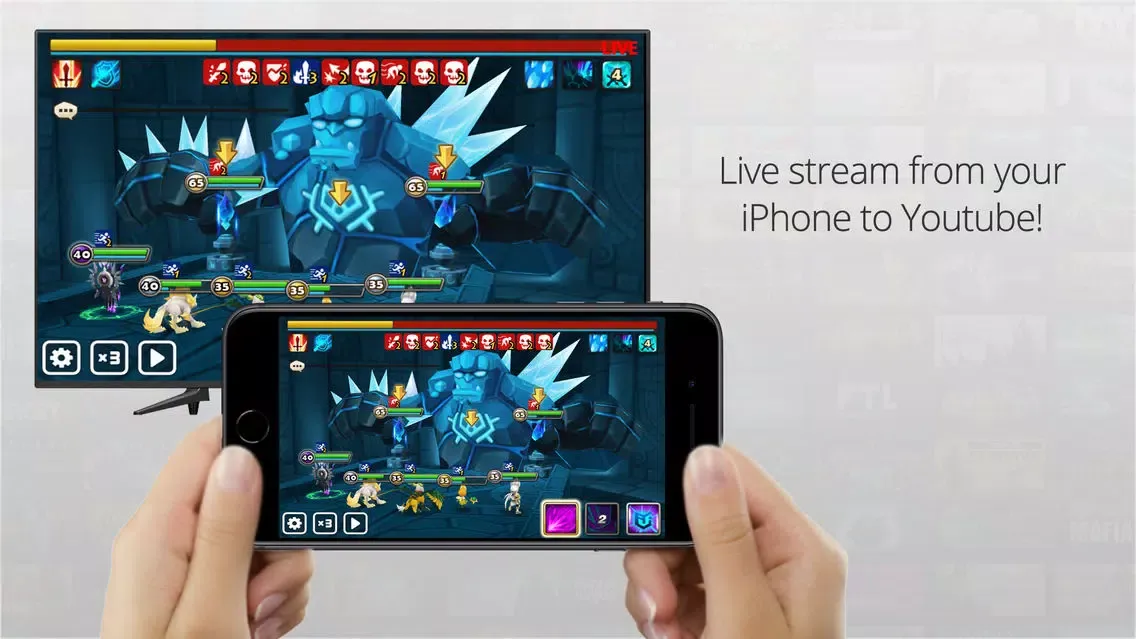 Zrzuty ekranu LiveStream Games for YouTube