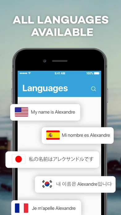 Capturas de tela do Translator ·