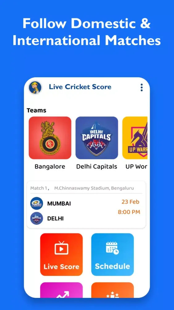 Live Cricket TV HD-Live Score Screenshots