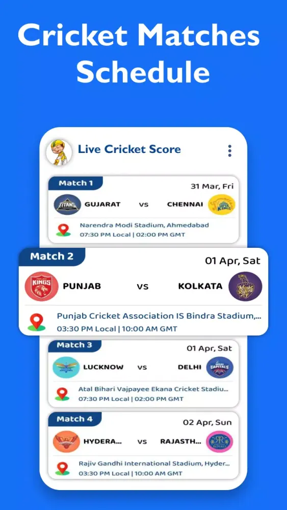 Live Cricket TV HD-Live Score Screenshots