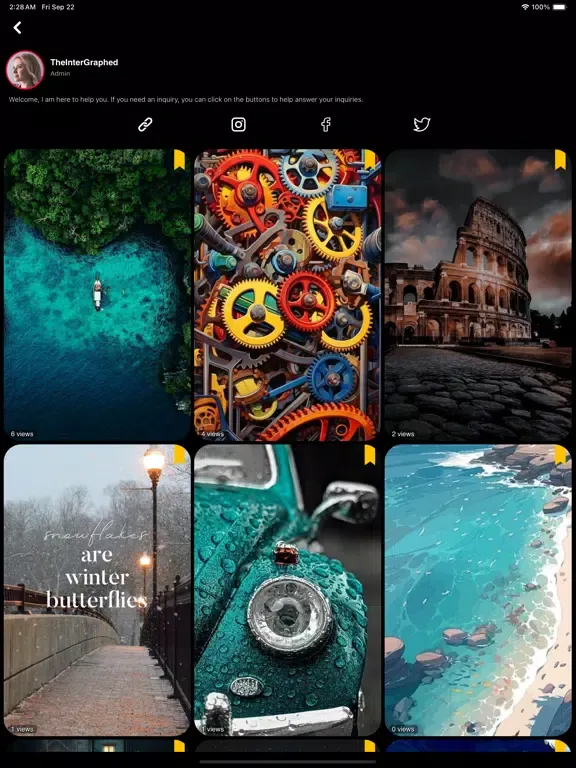 Zrzuty ekranu Nature live wallpapers ! iPad 