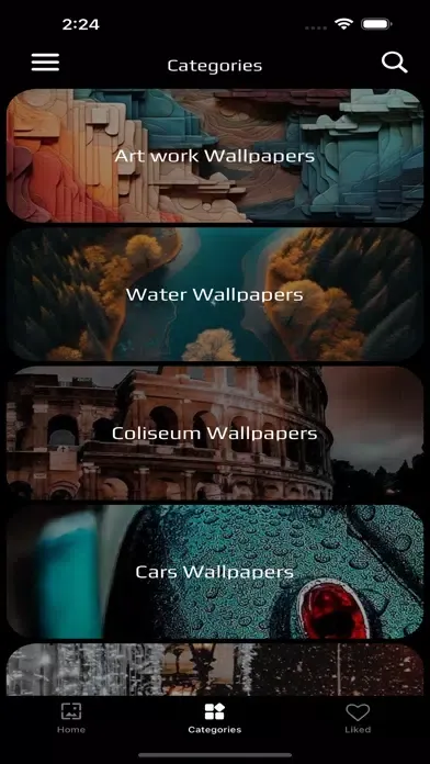Zrzuty ekranu Nature live wallpapers !
