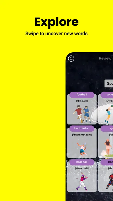 VocabTunes - AI Word Builder سکرین شاٹس