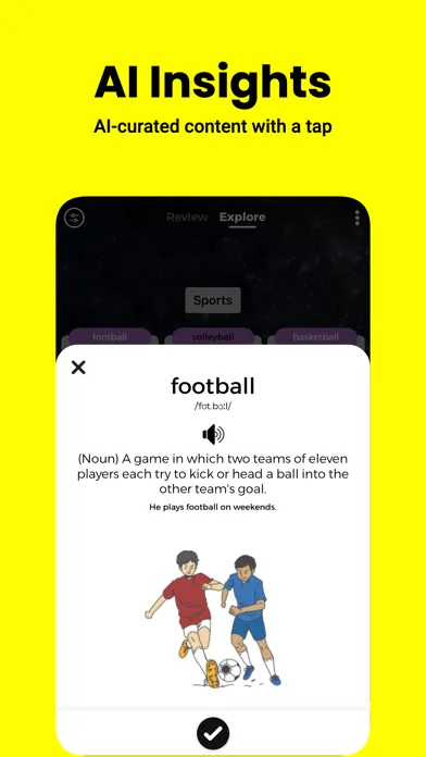 VocabTunes - AI Word Builder سکرین شاٹس