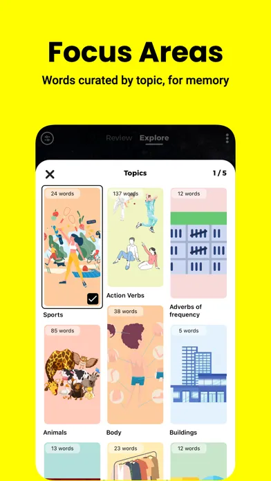 VocabTunes - AI Word Builder سکرین شاٹس