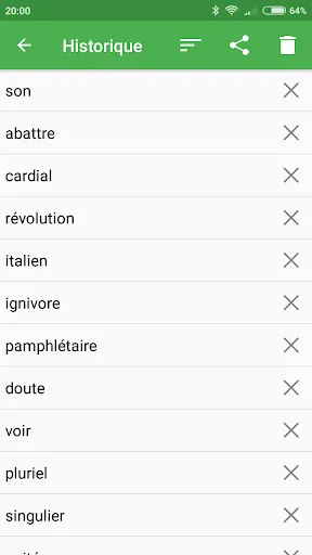 French Dictionary - Offline स्क्रीनशॉट