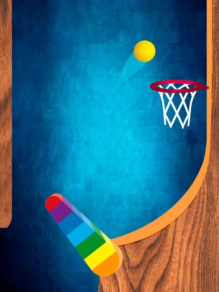 Capturas de pantalla de Flipper shot hoop basket games iPad 