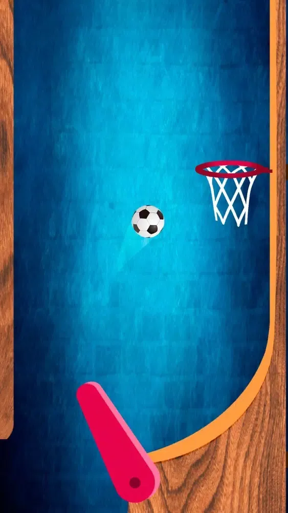Capturas de pantalla de Flipper shot hoop basket games