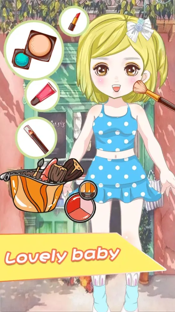Dressup Beauty Girls - Dress up game for kids Screenshots
