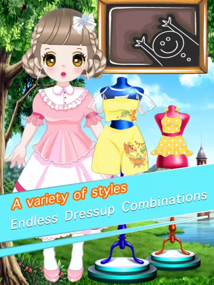 Fashion Star boutique - Dress up game for kids iPad  Screenshots