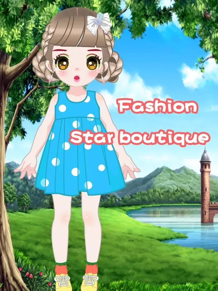 Fashion Star boutique - Dress up game for kids iPad  Screenshots