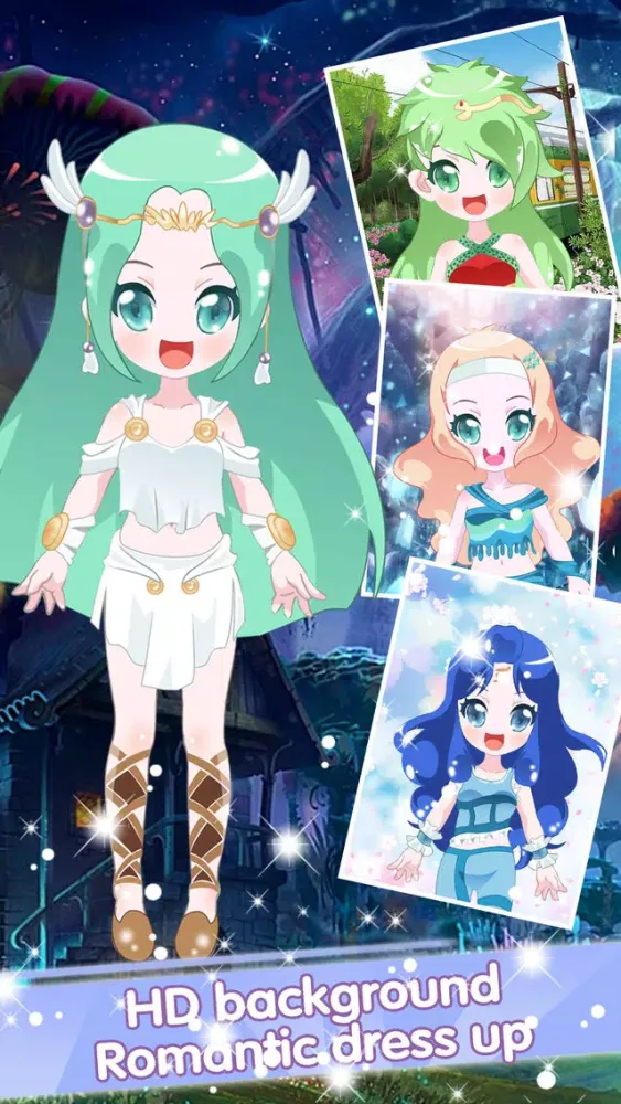 Ảnh chụp màn hình của My constellation dress up－High Fashion Makeup game