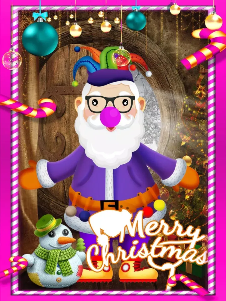 Santa's party - Fun Design Game for Kids iPad Screenshots