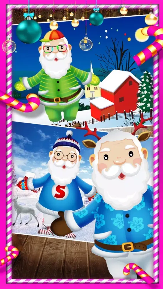 Santa's party - Fun Design Game for Kids Screenshots
