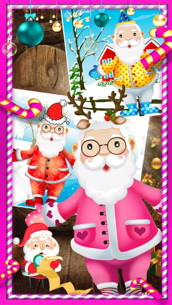 Santa's party - Fun Design Game for Kids Screenshots